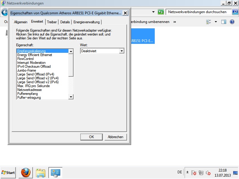 Qualcomm atheros ar8151 pci e gigabit ethernet controller что это